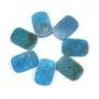 Cabochon Apatite rectangle 13.5x20mm x 1pc