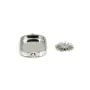 Abstandshalter für rechteckige & runde Cabochons - Silber x 1St