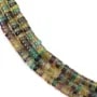 Fluorite Heishi rondelle 2x4mm x 40cm