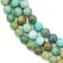 Turquoise ronde 8mm x 1pc