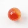 Cornaline Ronde Facette 4mm x 20 pcs