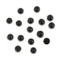Cabujón redondo de Obsidiana 3mm x 4pcs