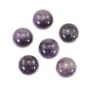 Cabochon amethyste rond 16mm x 1pc