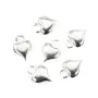 Breloque coeur 5.8x8mm - Argent 925 x 1pc