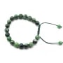 Bracelet Ruby zoisite boule rond 8mm 