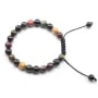 Bracelet Turmaline boule rond 8mm 