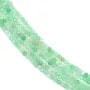 Chrysoprase en forme de rondelle facetté, 2x2.5mm x 40cm