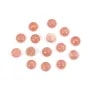 Cabochon de rhodochrosite de forme ronde 4mm x 2pcs