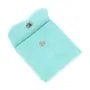 Astuccio in velluto turchese 7x7cm x 1pc