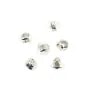 Perle triangle 3mm - Argent 925 x 6pcs