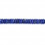 Lapis lazuli rondelle 6mm x 8 pcs