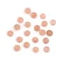 Rhodochrosite round cabochon 2mm x 2pcs