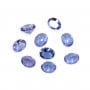 Tanzanite à sertir, ovale 4x5mm x 1pc