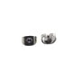 Poussette Earwires black tone x 6x4mm x 12pcs
