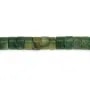 Jade Africain rondelle heishi 2x4mm x 39cm