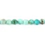 Turquoise du Pérou rond facetté 3mm x 39cm