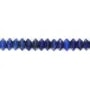Lapis Lazuli rondelle boulier 1x2.5mm x 40cm