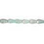 Amazonite goutte facetté 4x6mm x 39cm