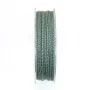 Fil polyester multicolore turquoise 0.9mm x 30m
