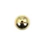 Coupelle lisse 6mm - Acier Inox 304 doré x 10pcs
