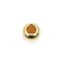Perle boule 3mm - Acier Inox 304 doré x 10 pcs