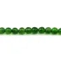 Tsavorite round  3mm x 40cm