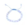 Bracelet Calcedoine boule rond 8mm 