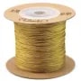 Fil polyester dore 0.5 mm x 5 m