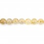 Quartz rutile ronde 6mm x 40cm