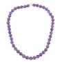 Collier Améthyste rond 8mm x 1pc