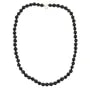 Obsidian Halskette rund 6mm x 1Stk