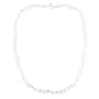 Collar de cristal de roca redondo 6mm x 1pc