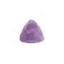 Cabochon Améthyste triangle facetté 10mm x 1pc