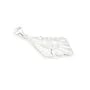 Colgante de diamantes para gota cabujón 8x10mm - Plata 925 x 1pc