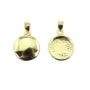 Pendentif pour cabochon rond 10mm - Doré x 1pc