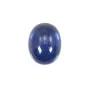 Cabochon Saphir ovale 6x8mm x 1pc