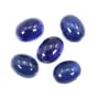 Cabochon Saphir ovale 6x8mm x 1pc