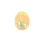 Cabochon d'opale ethiopienne, multicolore, de forme ovale, 7 * 9mm x 1pc