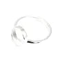 Adjustable ring for 10mm round cabochon - Silver 925 x 1pc