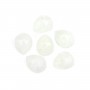 Pietra di luna sfaccettata a goccia cabochon 8x10mm x 1pc