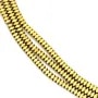Hématite doré rondelle carré facetté 2x4mm x 40cm