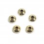 Perle rondelle en gold filled 3.6x2mm x 1pc