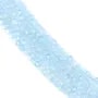 Topaze cube facetté 2.5mm x 39cm