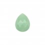 Avventurina sfaccettata goccia cabochon 8x10mm x 1pc