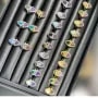 Bague réglable pour cabochon goutte & triangle - Doré x 1pc