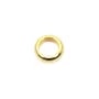 Perle rondelle 8mm - Acier Inox 304 doré x 2pcs