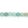 Amazonite Ronde Facette 6mm x 40cm