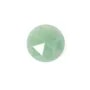 Aventurina sfaccettata rotonda cabochon 10 mm x 1 pz