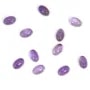 Amethyst oval cabochon 4x6mm x 2pcs