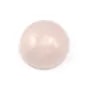 Cabochon Quartz Rose Rond-plat 16mm x 2pcs